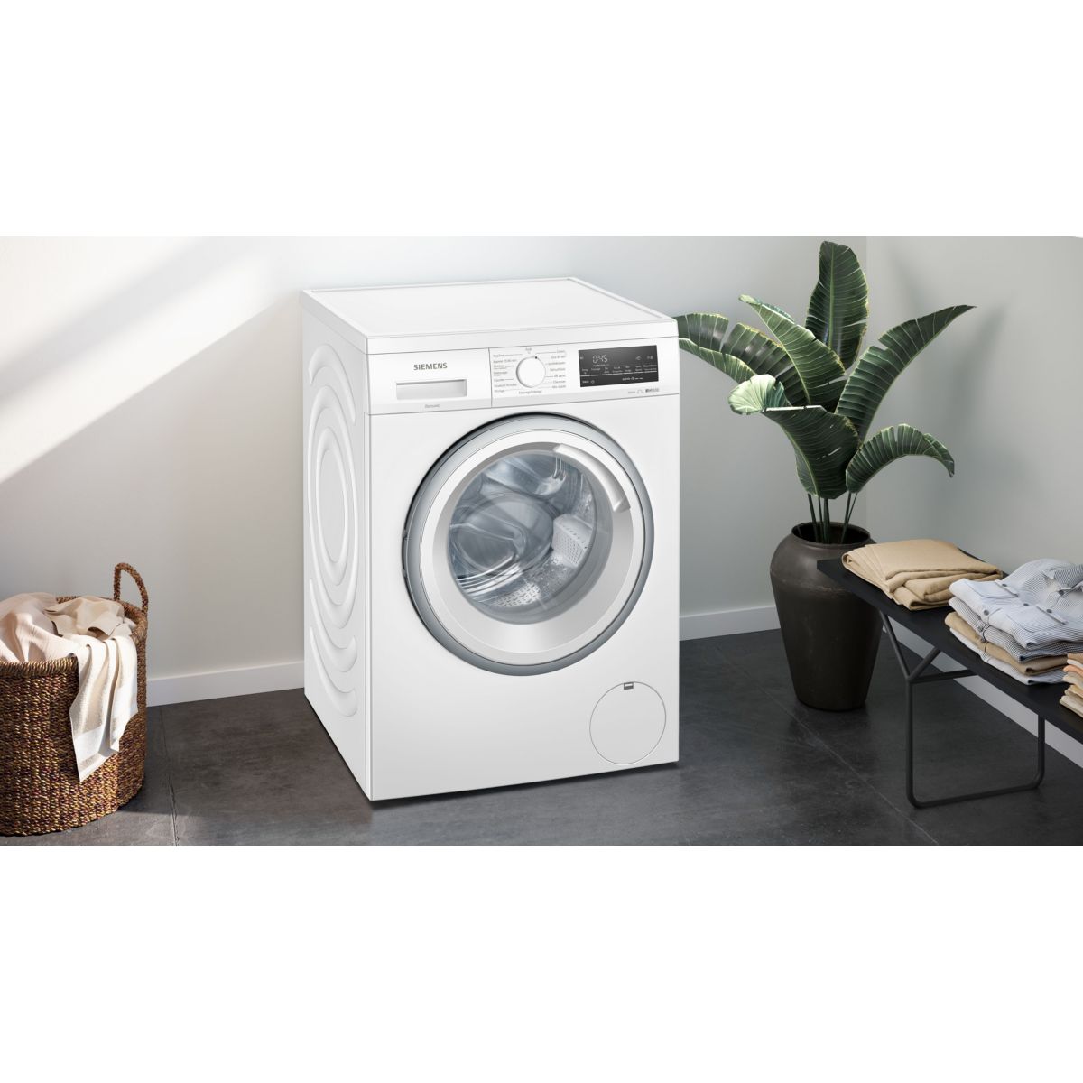 Lave linge hublot WU14UT60FR couleur unique, SIEMENS