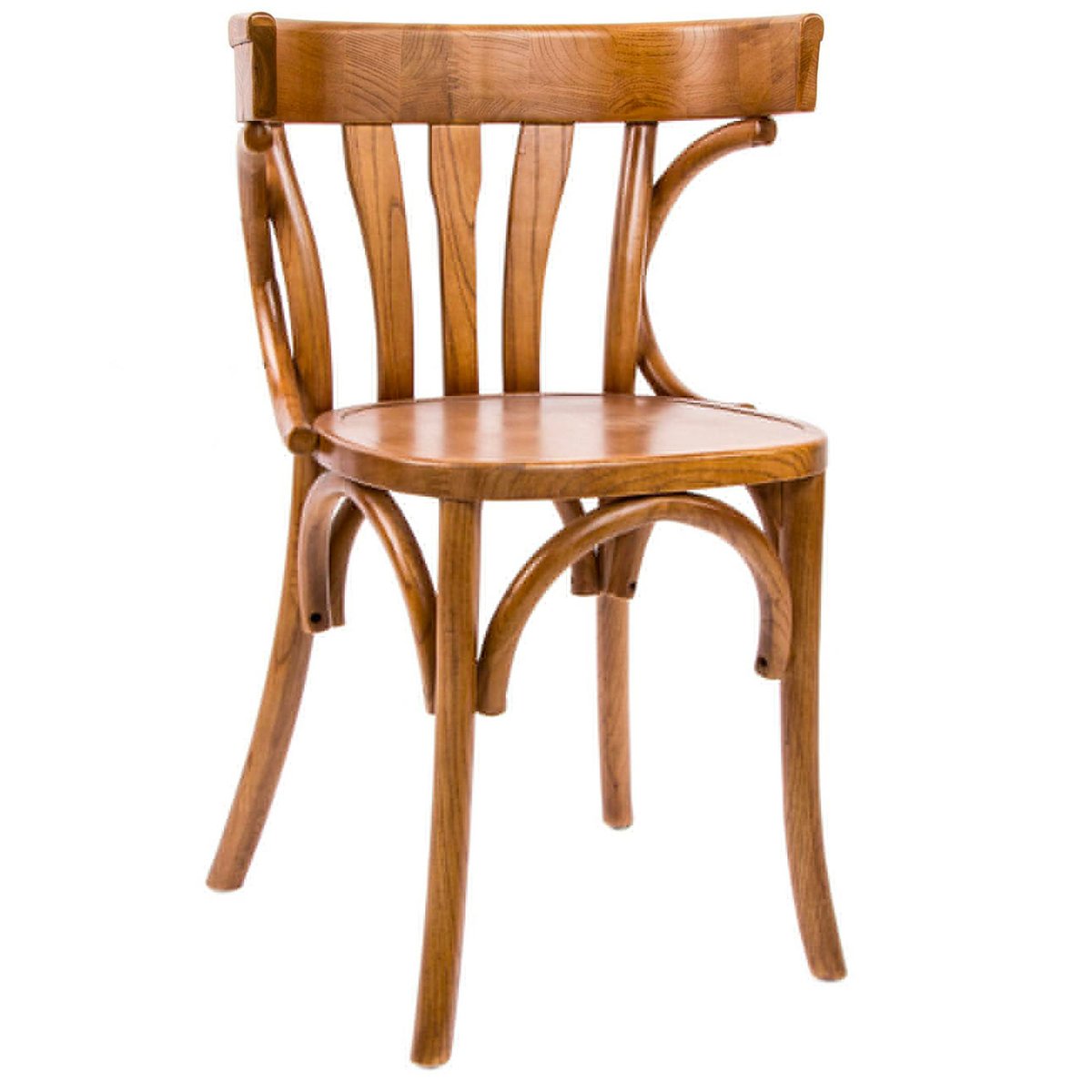 Chaise traditionnelle en bois d'orme 40x40x77cm bois, WADIGA