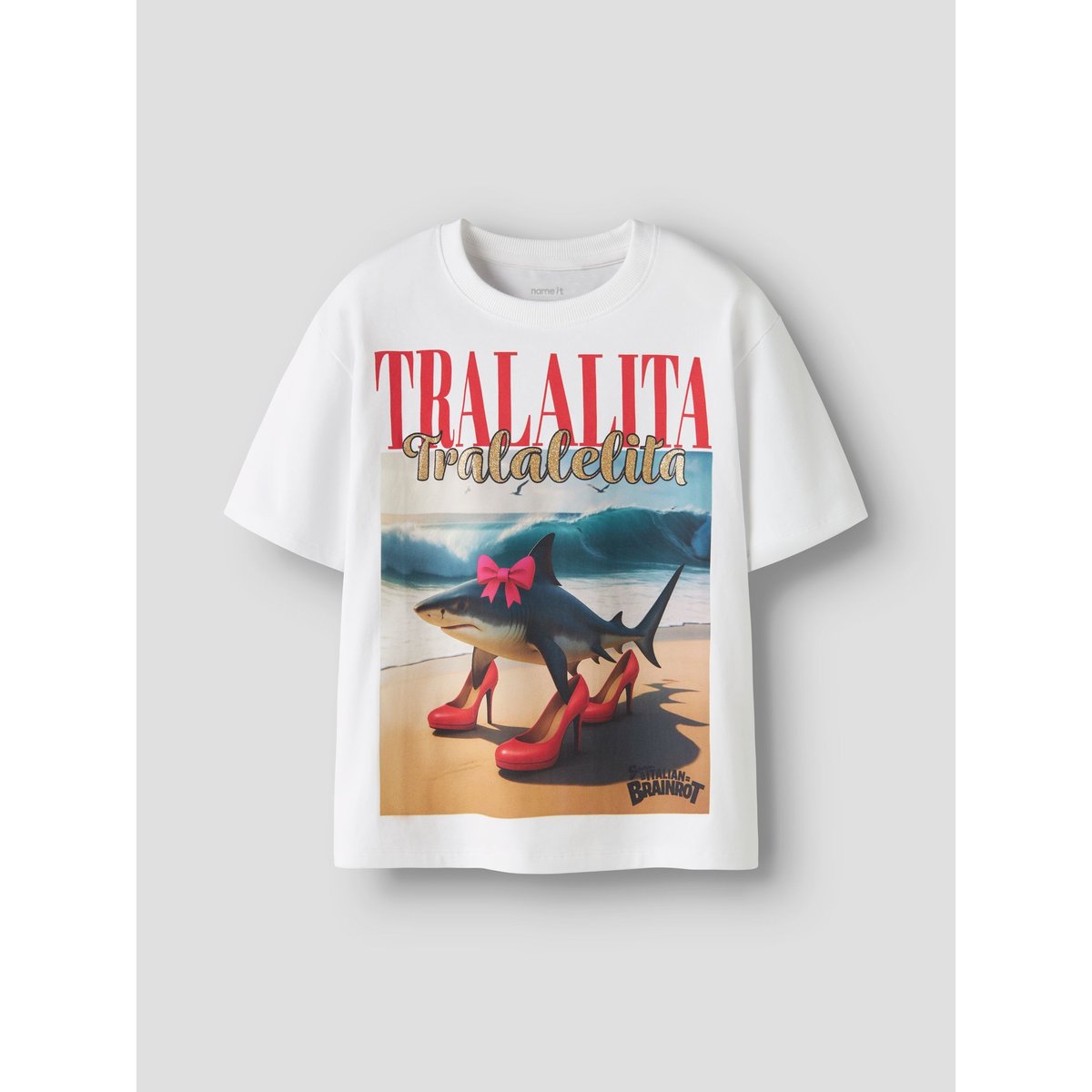 T-Shirt bright white, NAME IT