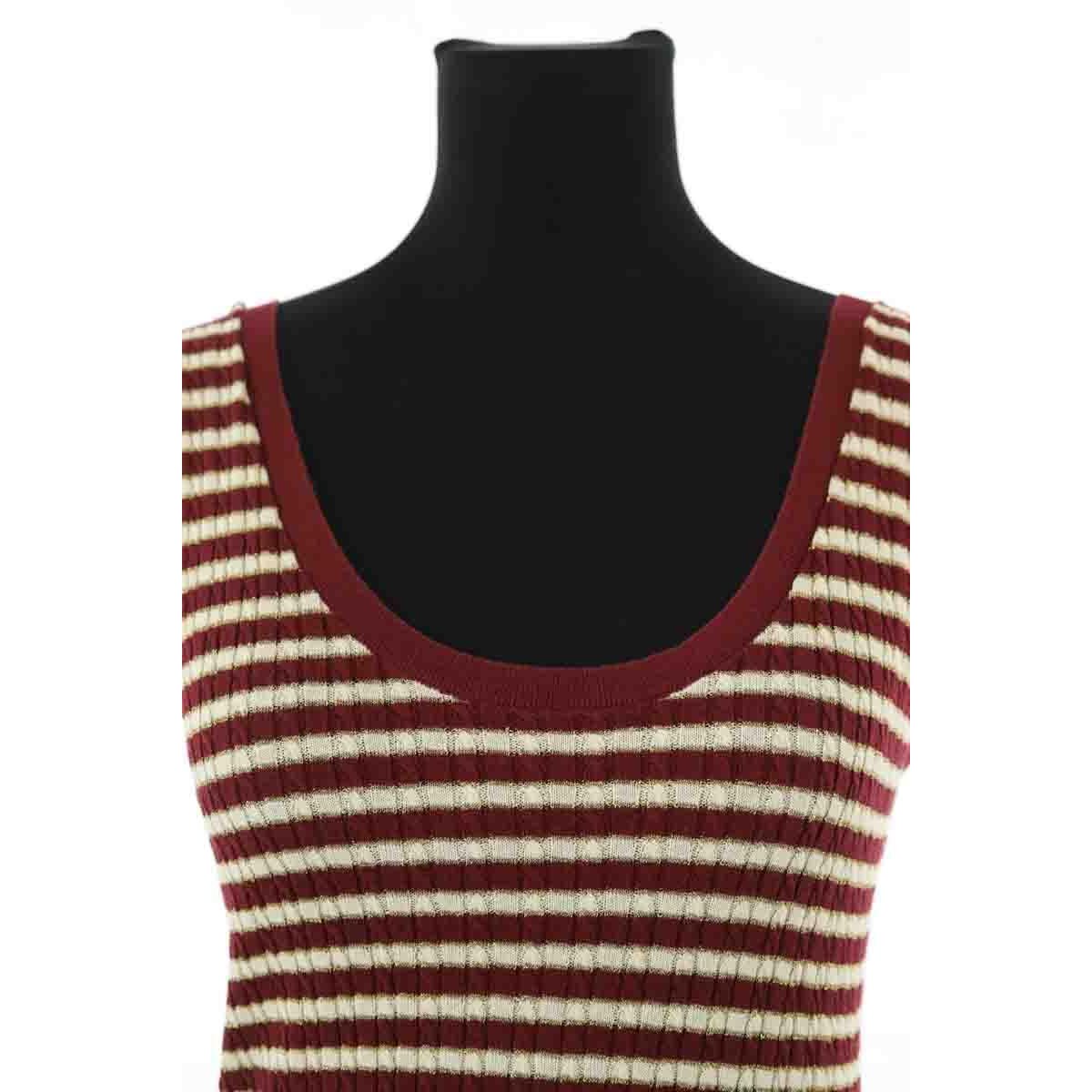 Top sans manche - Très Bon État bordeaux, TOMMY HILFIGER