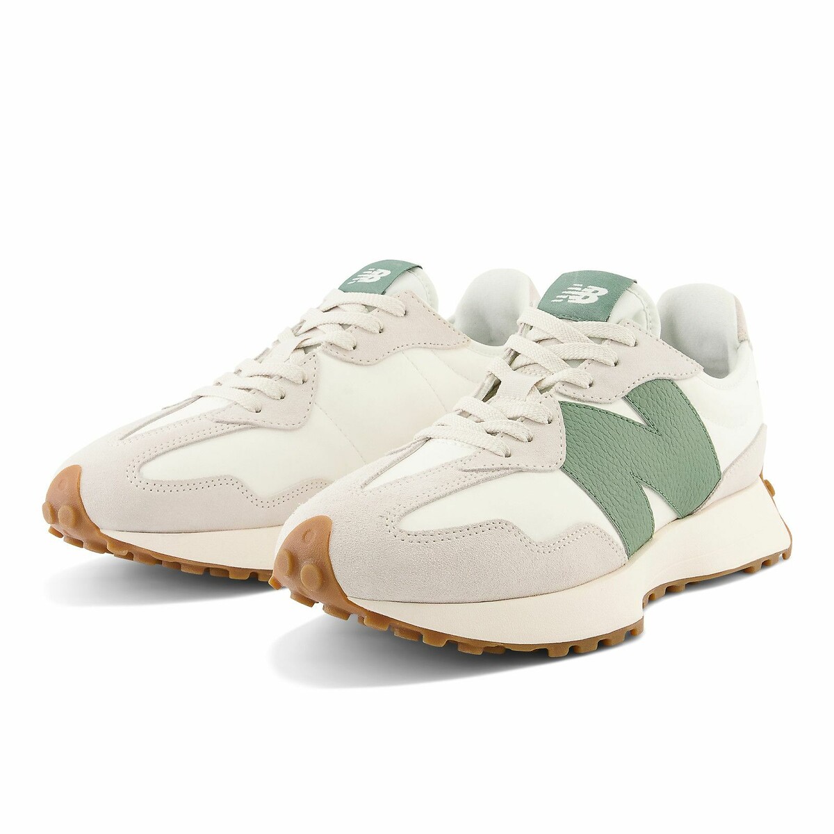 Sapatilhas U327 branco/verde, NEW BALANCE