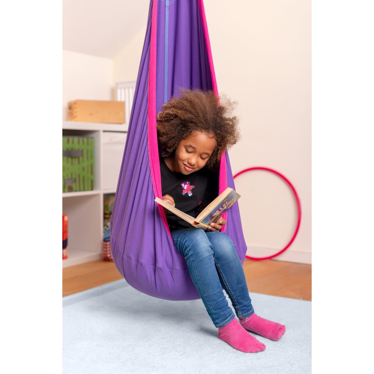 Joki Lilly Nid hamac enfant bleu, LA SIESTA