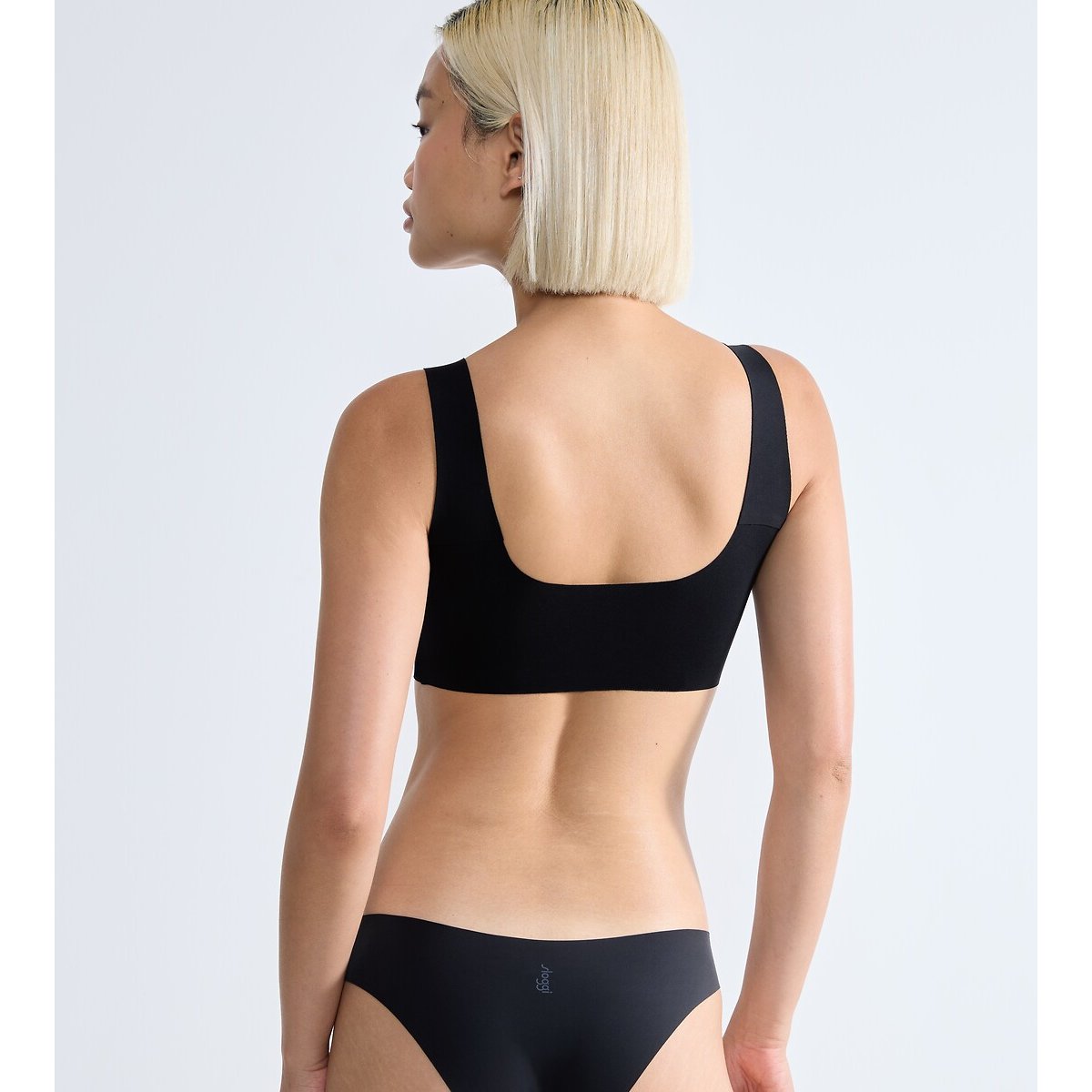 Pack of 2 Bralettes, Zero Feel 2.0 black + black, SLOGGI