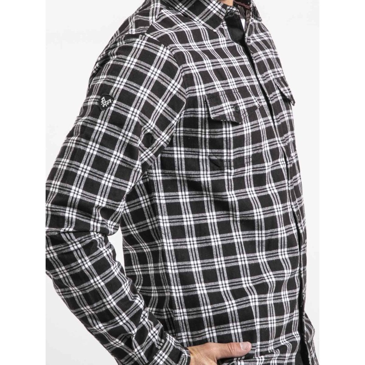 Chemise Carreaux Tamier noir, RITCHIE