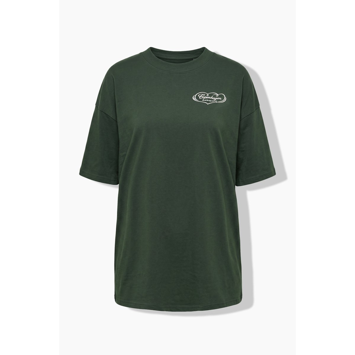 T-shirt, coupe oversize olive foncé, STUDIO UNTOLD