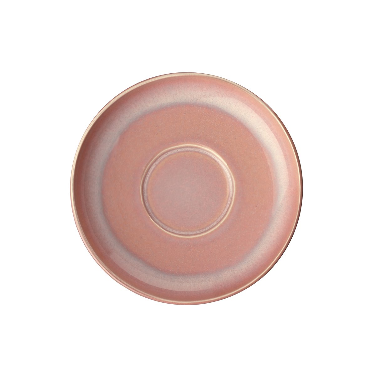Soucoupe Tasse A Cafe PERLEMOR rose pâle, LIKE. BY VILLEROY & BOCH