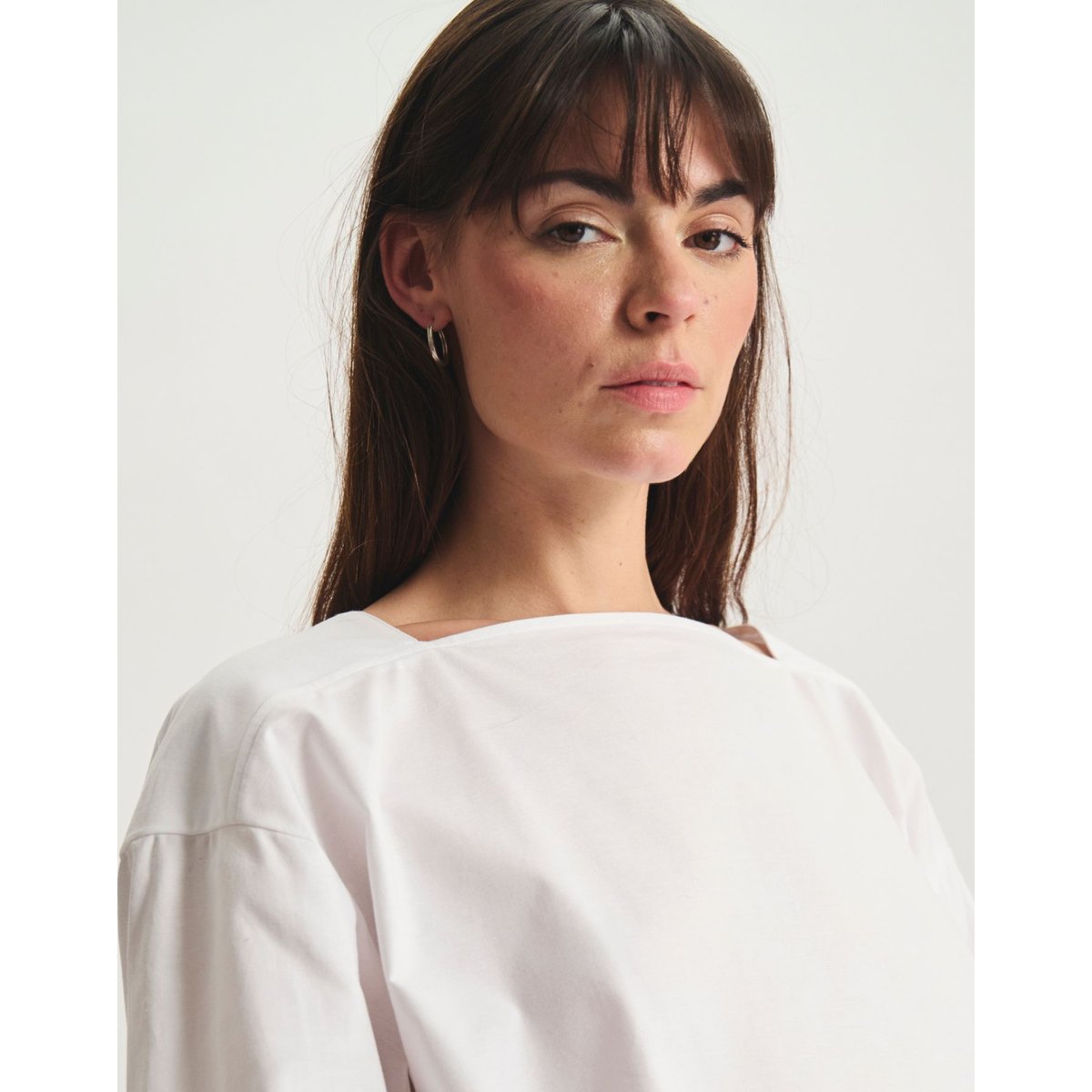 Top Sea fluide en coton blanc, INES DE LA FRESSANGE PARIS