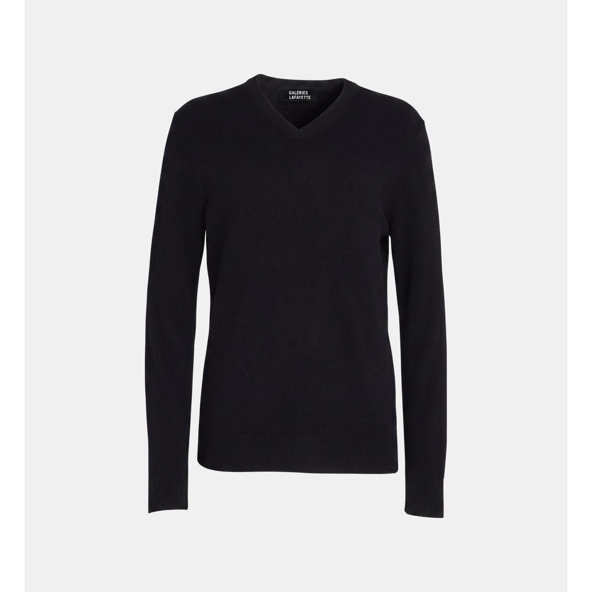Pull lambev en laine noir, GALERIES LAFAYETTE
