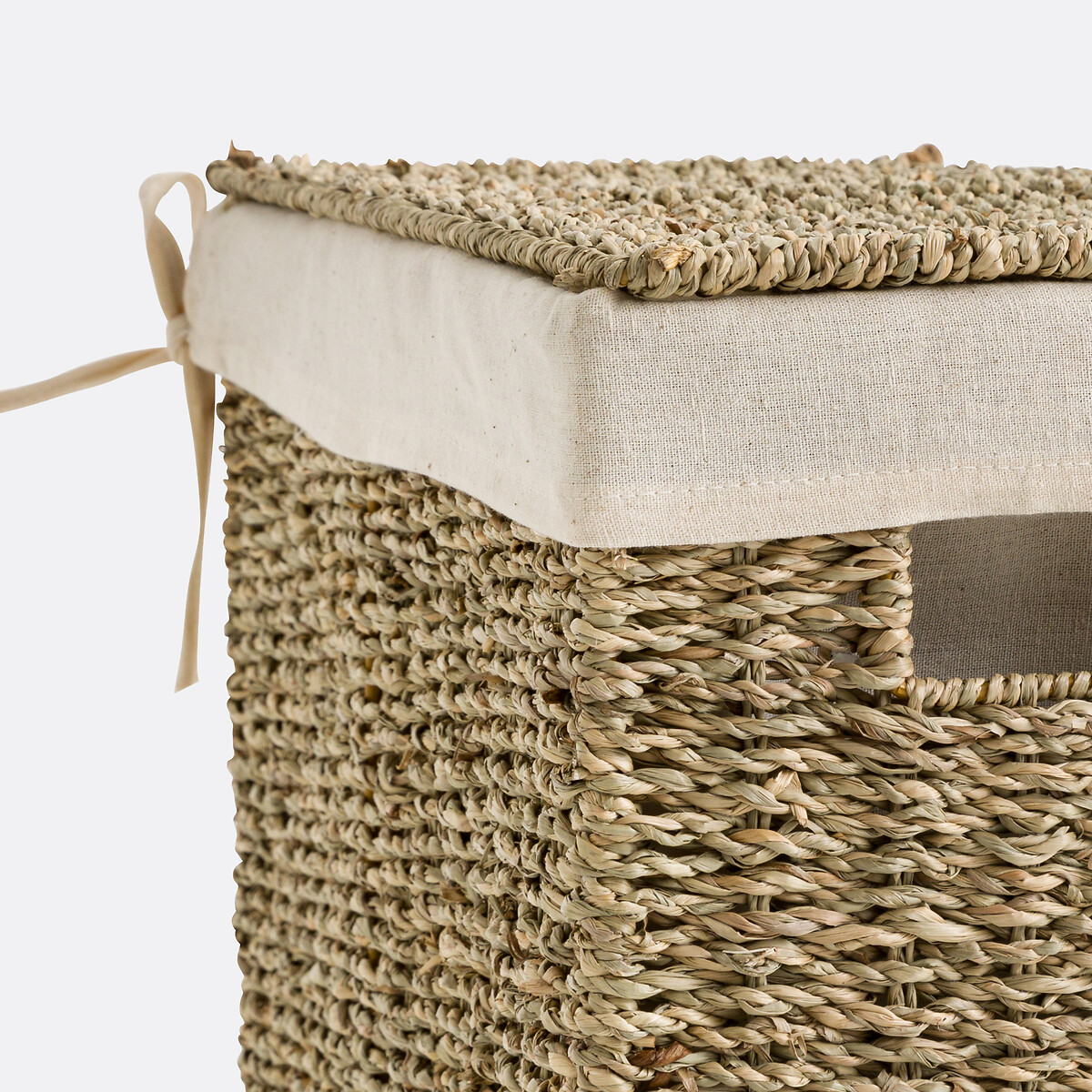 Panier à linge étroit en herbier, Spacio naturel, LA REDOUTE INTERIEURS