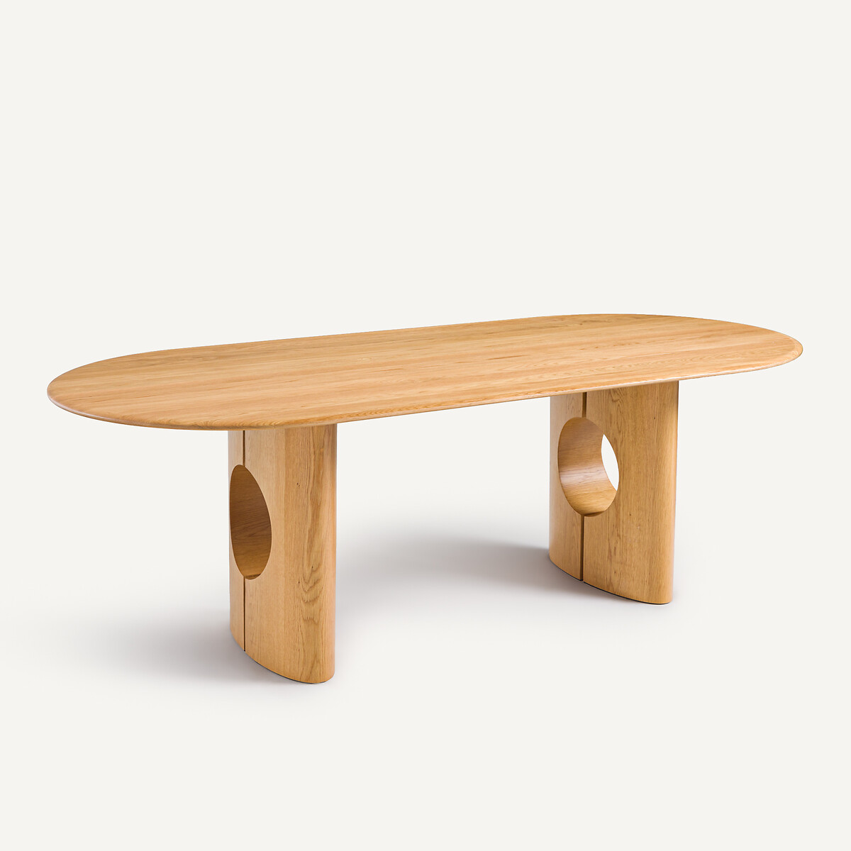 Set TOMTO aus 2 ausgehöhlten Tischbeinen in Eichenfurnier natureicheholz, AM.PM