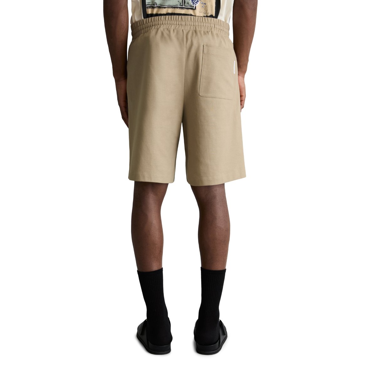 Short en jersey DfC en jersey de coton bio épais marron, MARC O’POLO DENIM