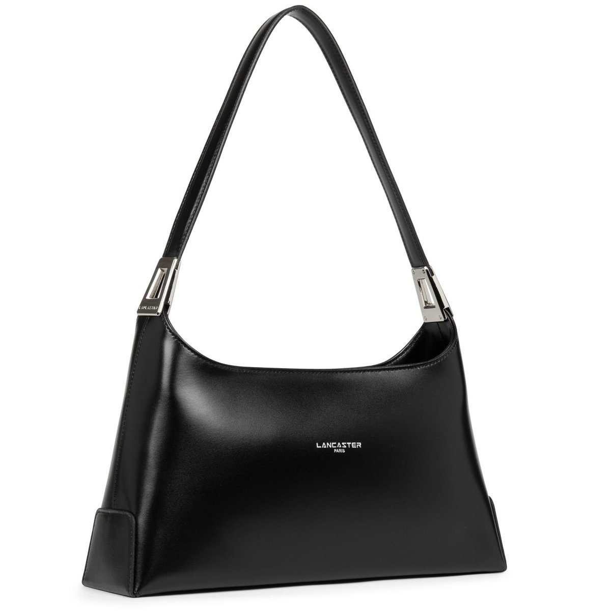 Grand sac rectangle, Made in France SUAVE ACE noir, LANCASTER