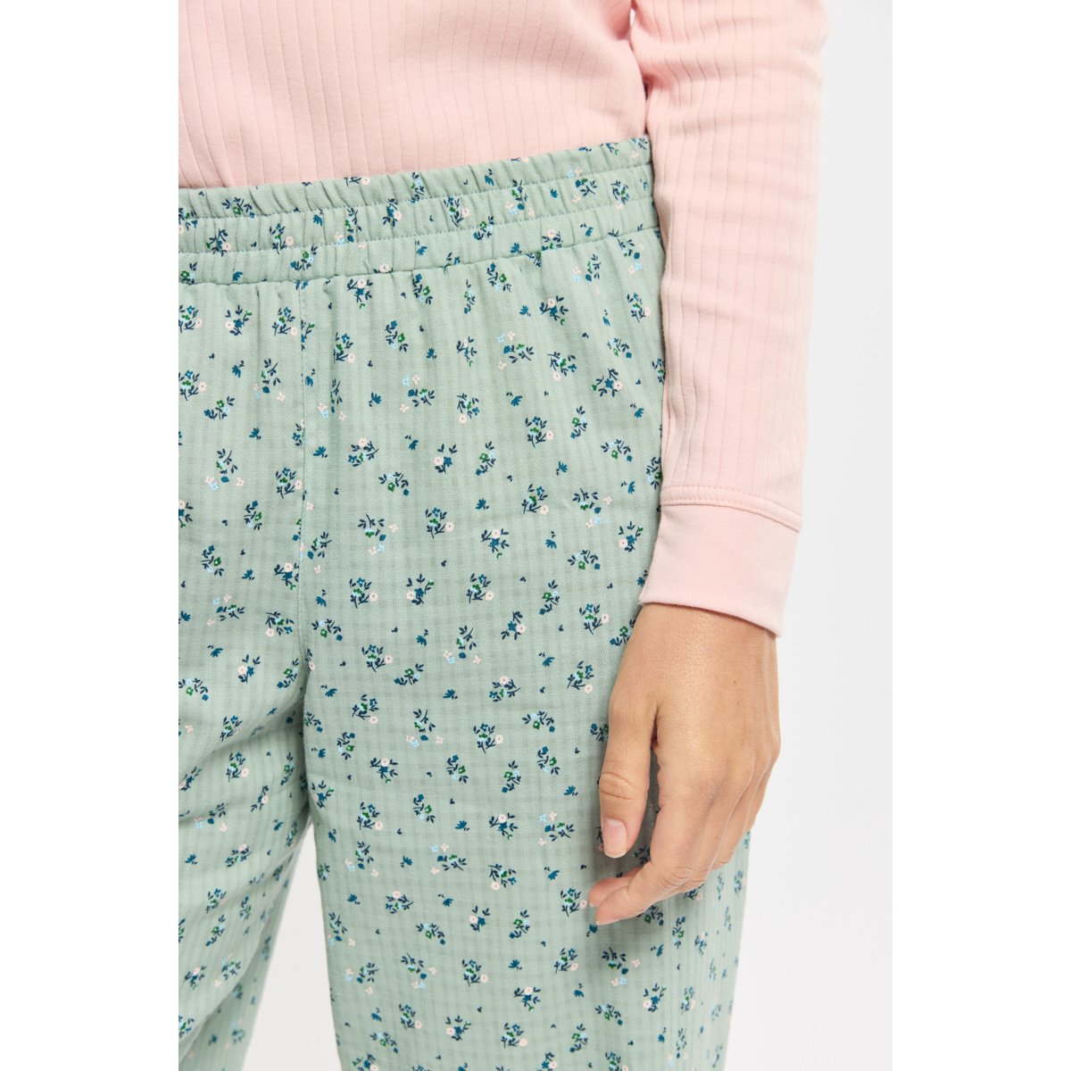 Pyjama long en coton liberty marsouin, ARMOR-LUX