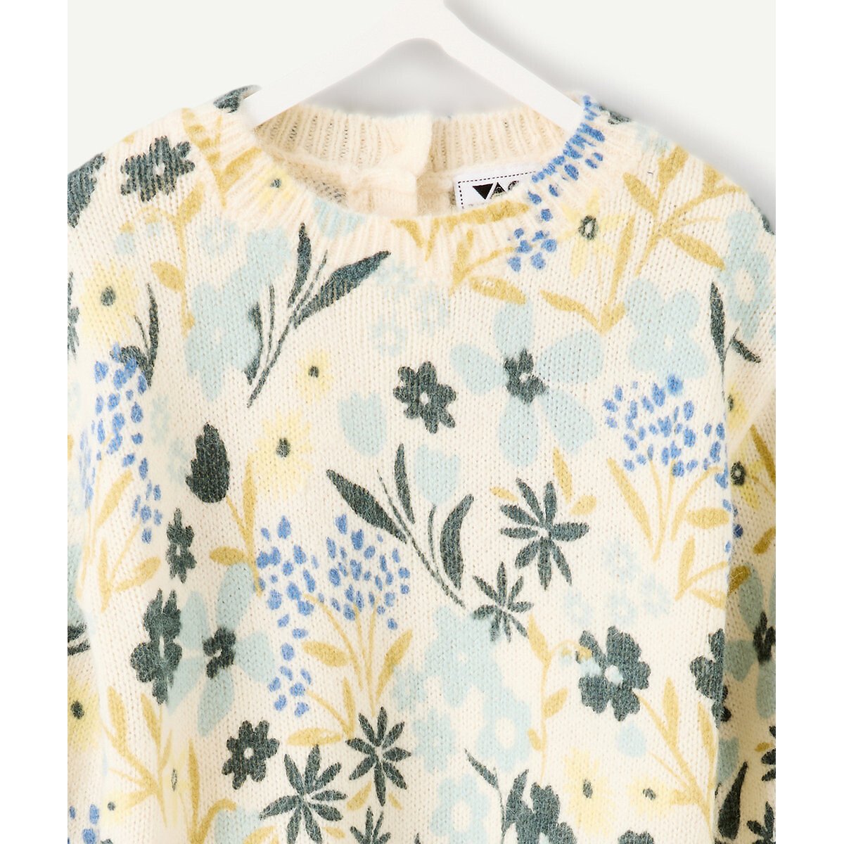 Floral Print Jumper ecru , TAPE A L'OEIL
