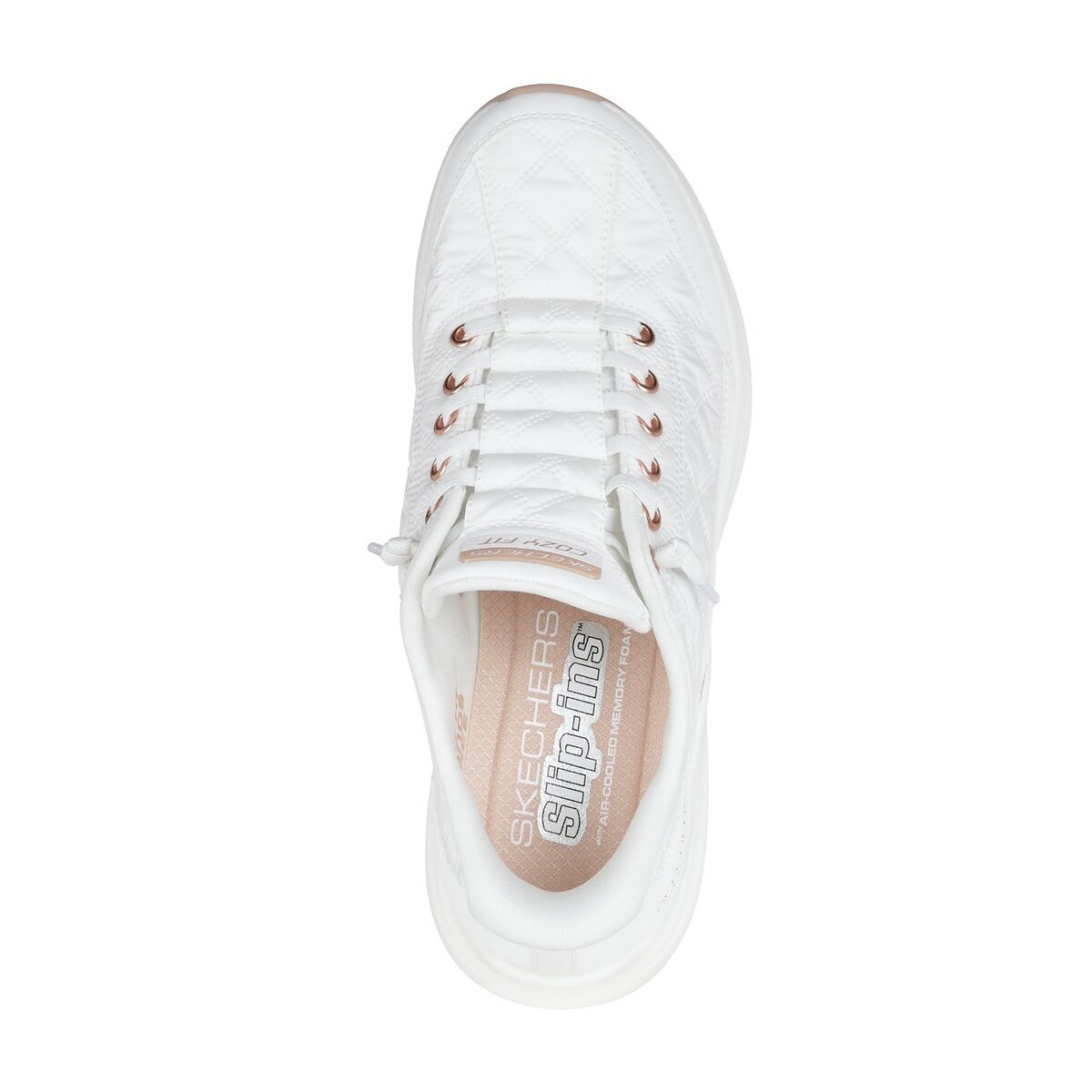 Contour Foam Cozy Fit Golden Hour Slip-Ins Trainers white, SKECHERS