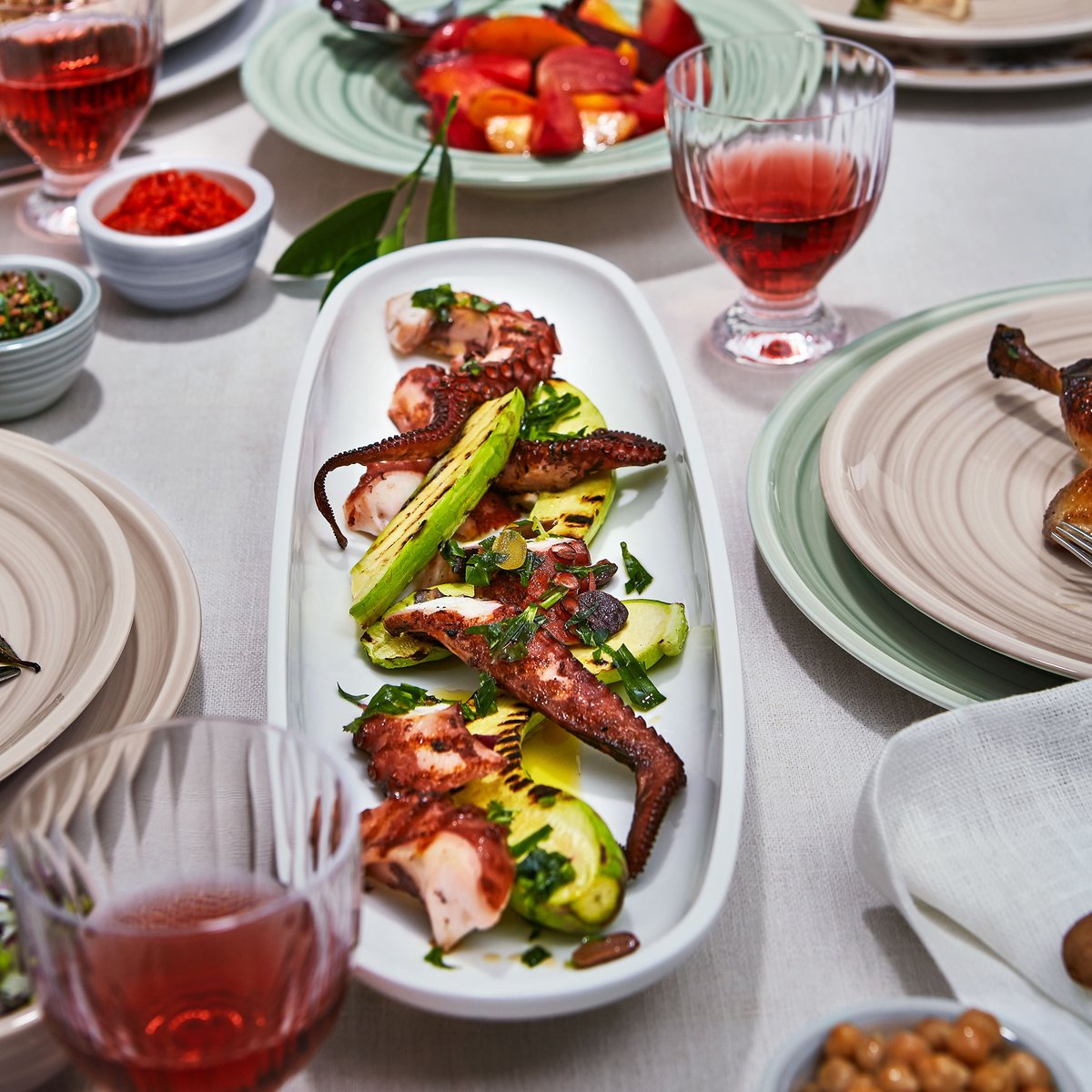 Plat De Service ARTESANO blanc, VILLEROY & BOCH