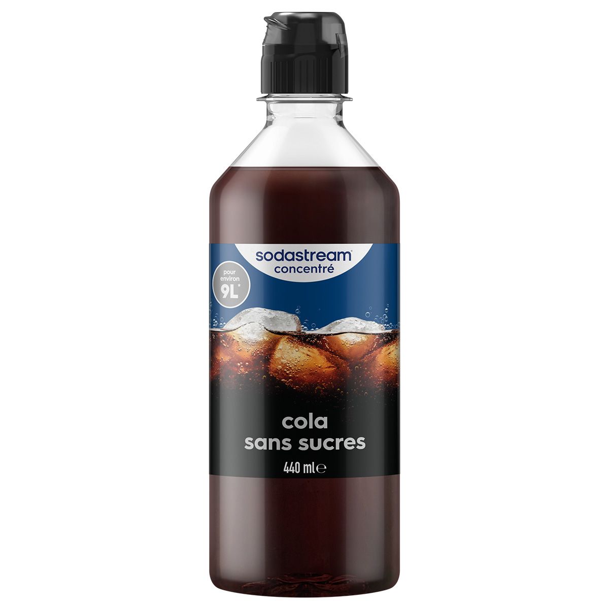 Concentré COLA SANS SUCRES 440ml couleur unique, SODASTREAM