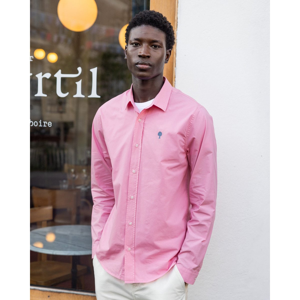 Chemise IRATY rose, FAGUO