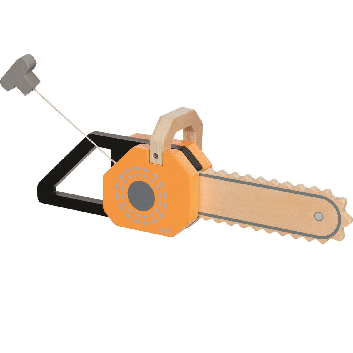 Tronçonneuse en bois sonore orange, GOKI
