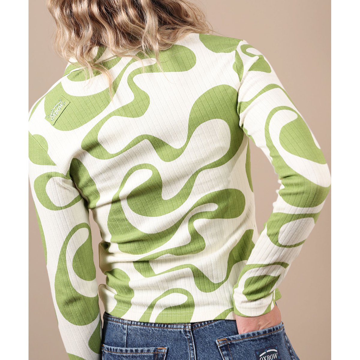 Chemise manches longues WARPY snow, OXBOW