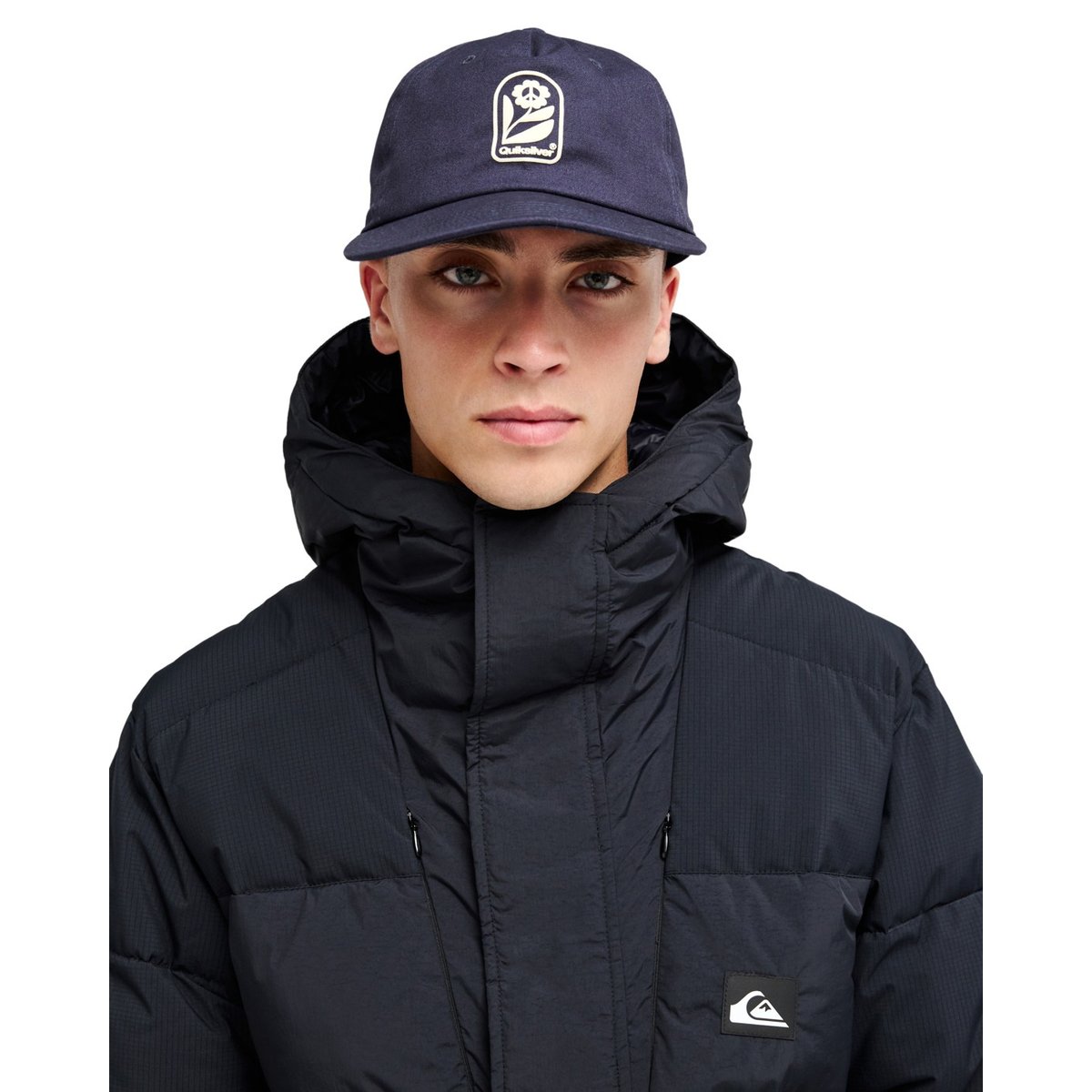 Veste polaire pour temps froid NOMAD noir black, QUIKSILVER