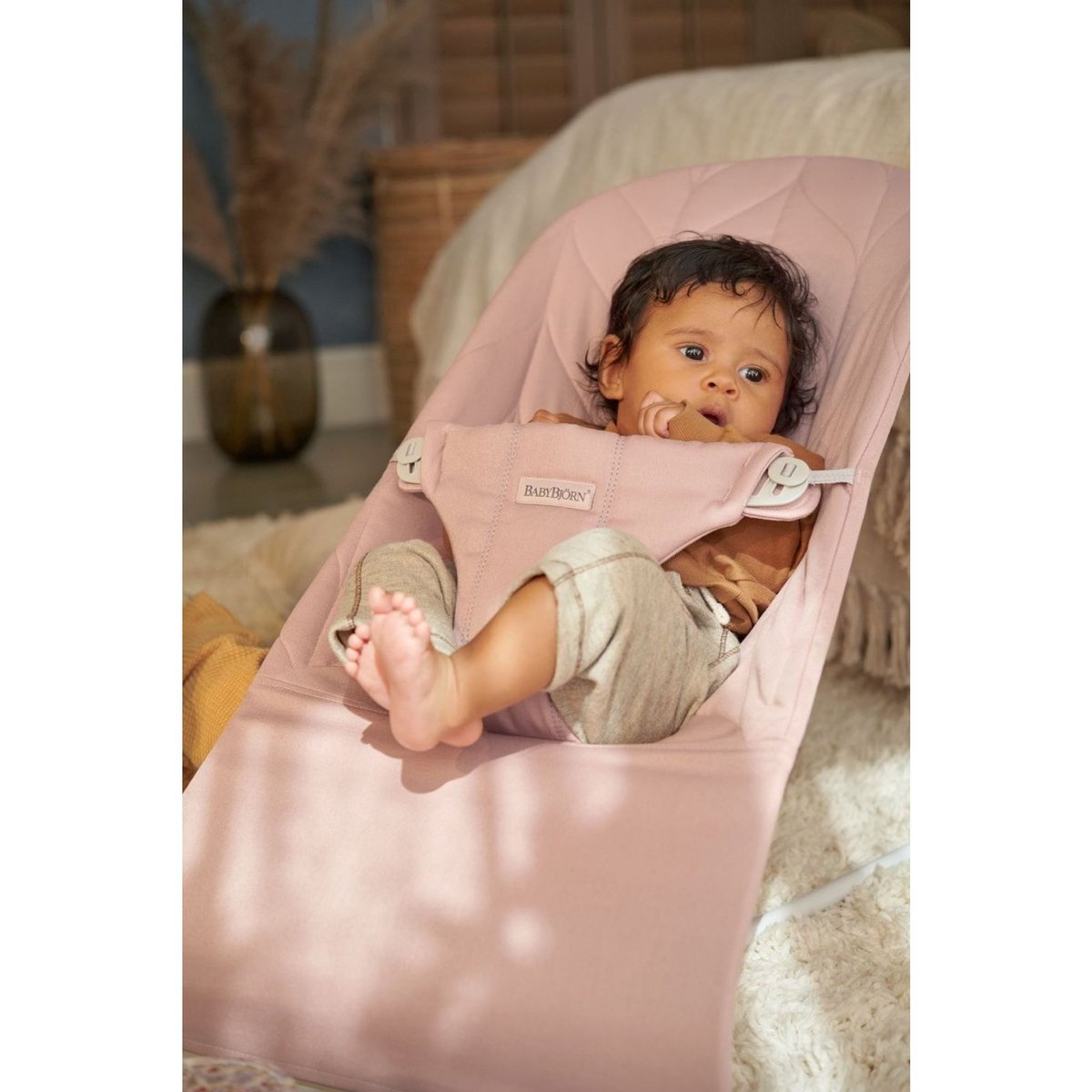 Pack Transat Bliss avec Arche de  jeux rose, BABYBJORN