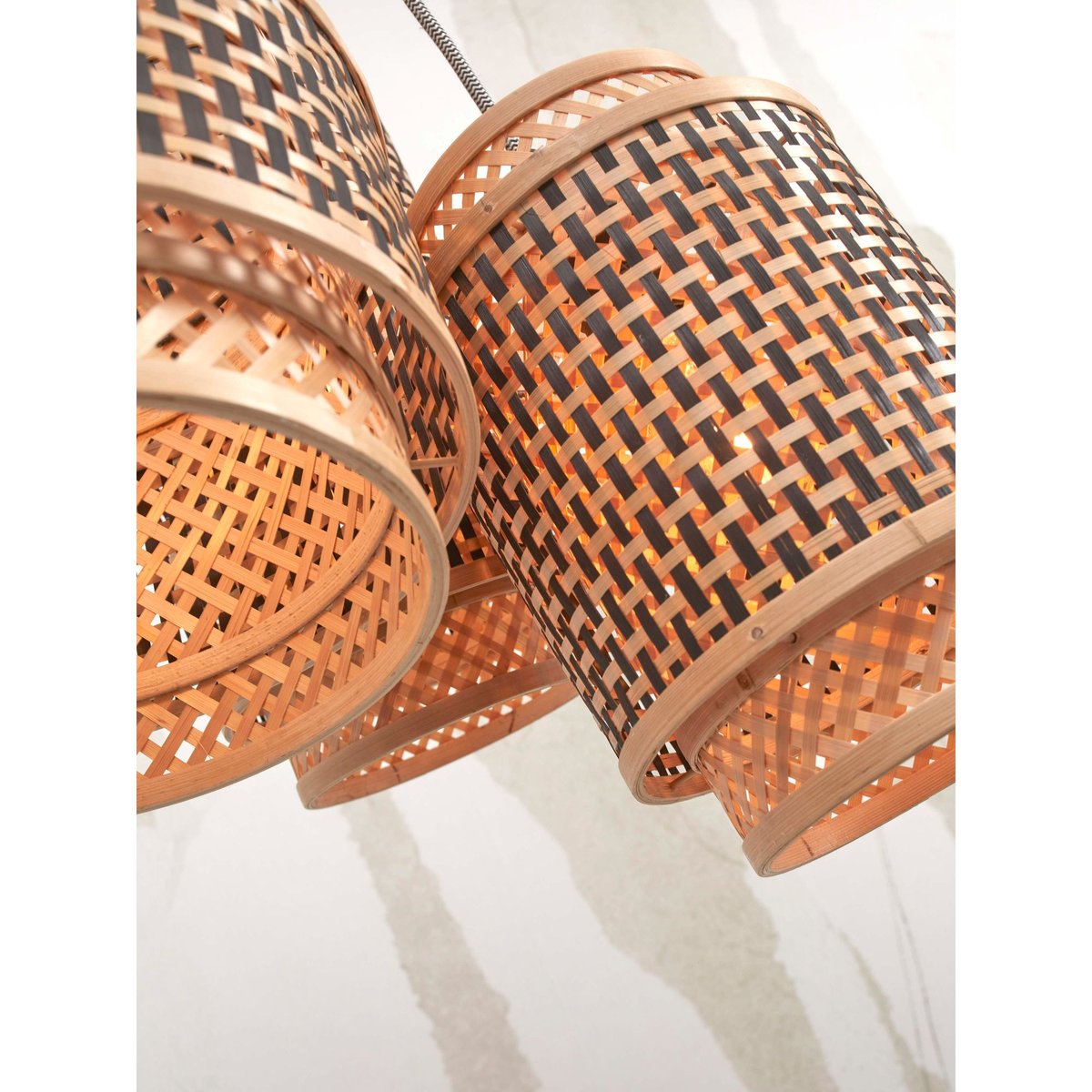 Suspension Bambou BHUTAN naturel, GOOD & MOJO