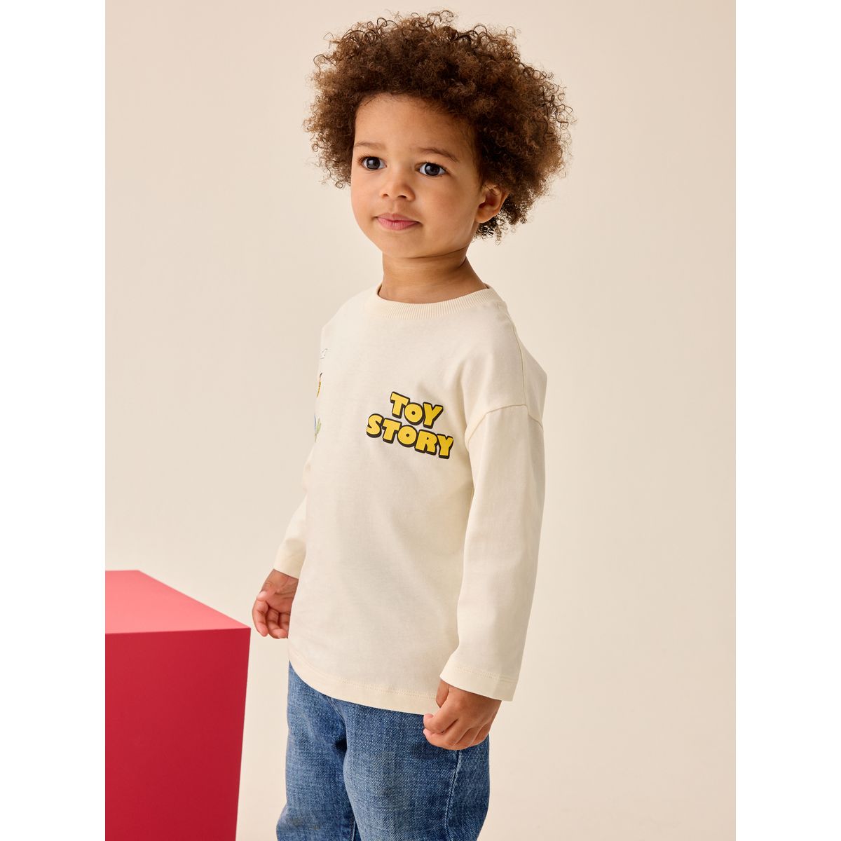 T-shirt à manches longues toy story écru, NEXT