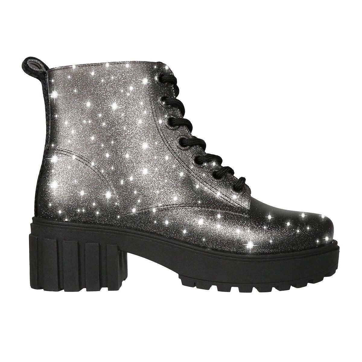 Chamego Lace-Up Rain Boots silver-coloured, CACATOES