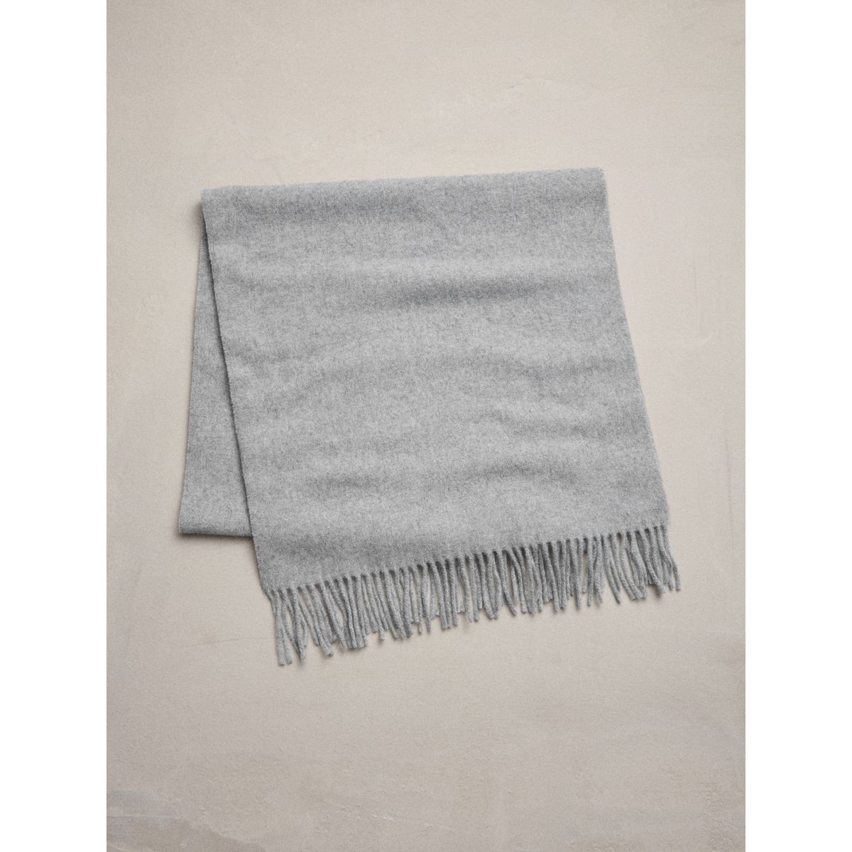 Écharpe mi-épaisse fabriquée en italie gris, NEXT