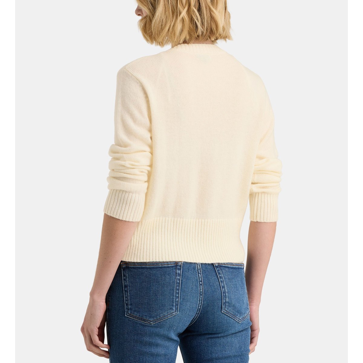 Gilet dionne emb écru, GALERIES LAFAYETTE