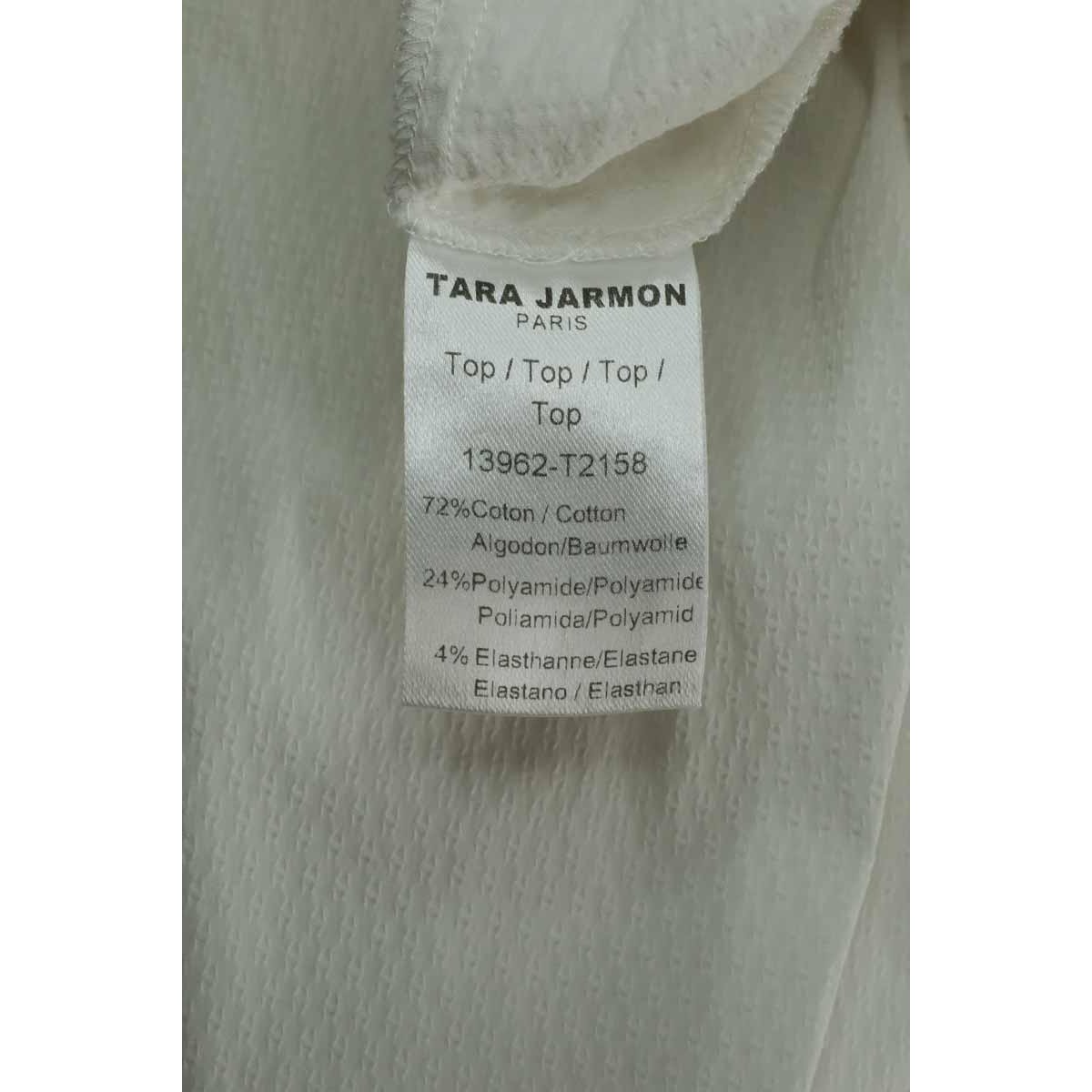 Blouse - Très Bon État blanc, TARA JARMON
