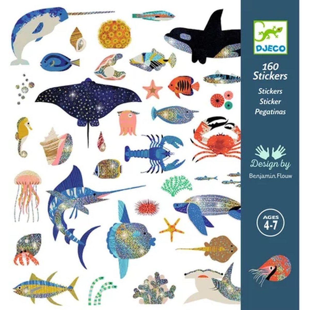 Stickers - Océan océan, DJECO