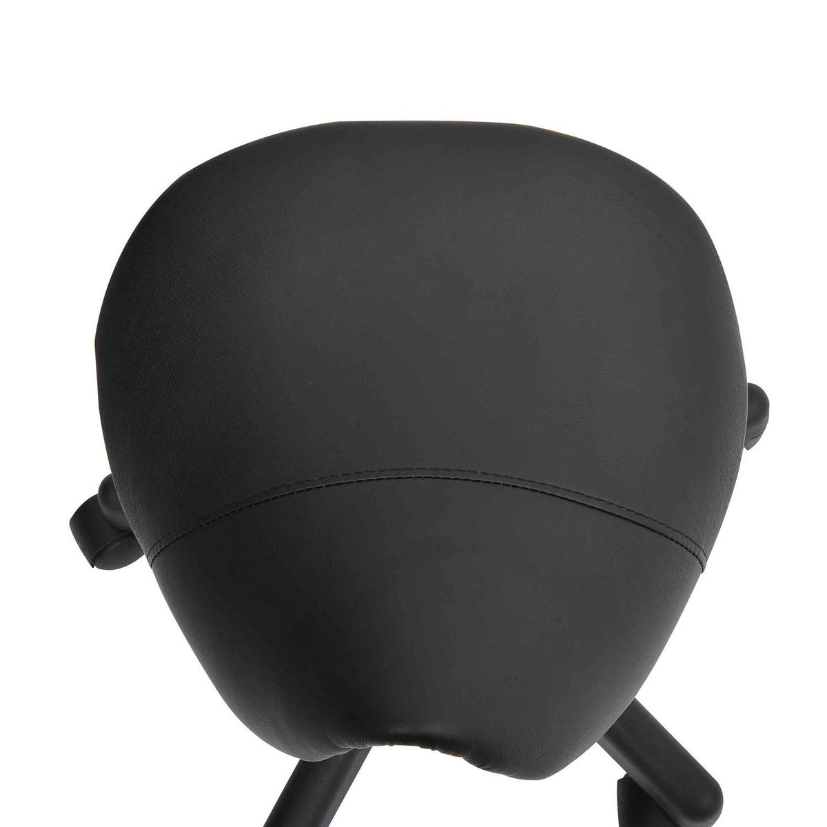 Tabouret de salon Métal Noir noir, HOMCOM
