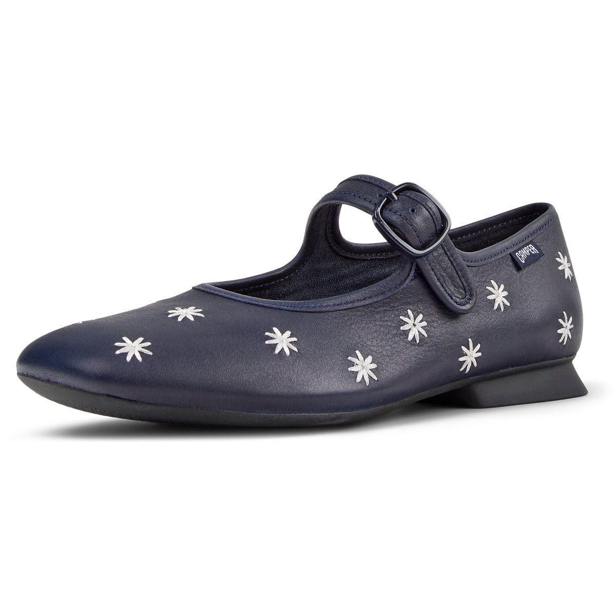Ballerines Cuir CASI MYRA bleu foncé, CAMPER