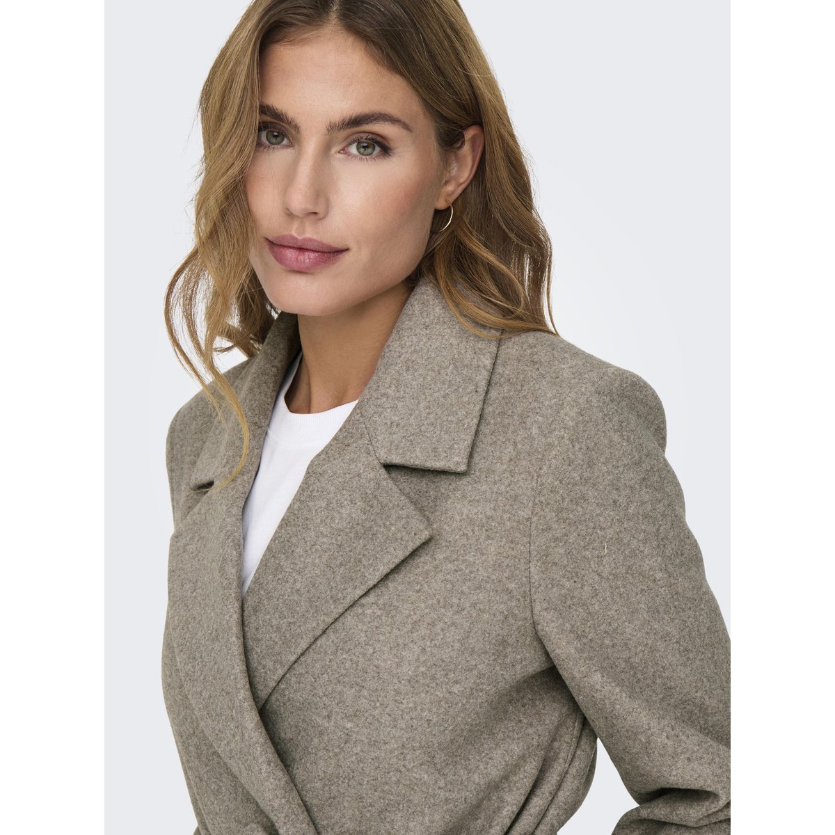 Manteau mocha meringue, ONLY