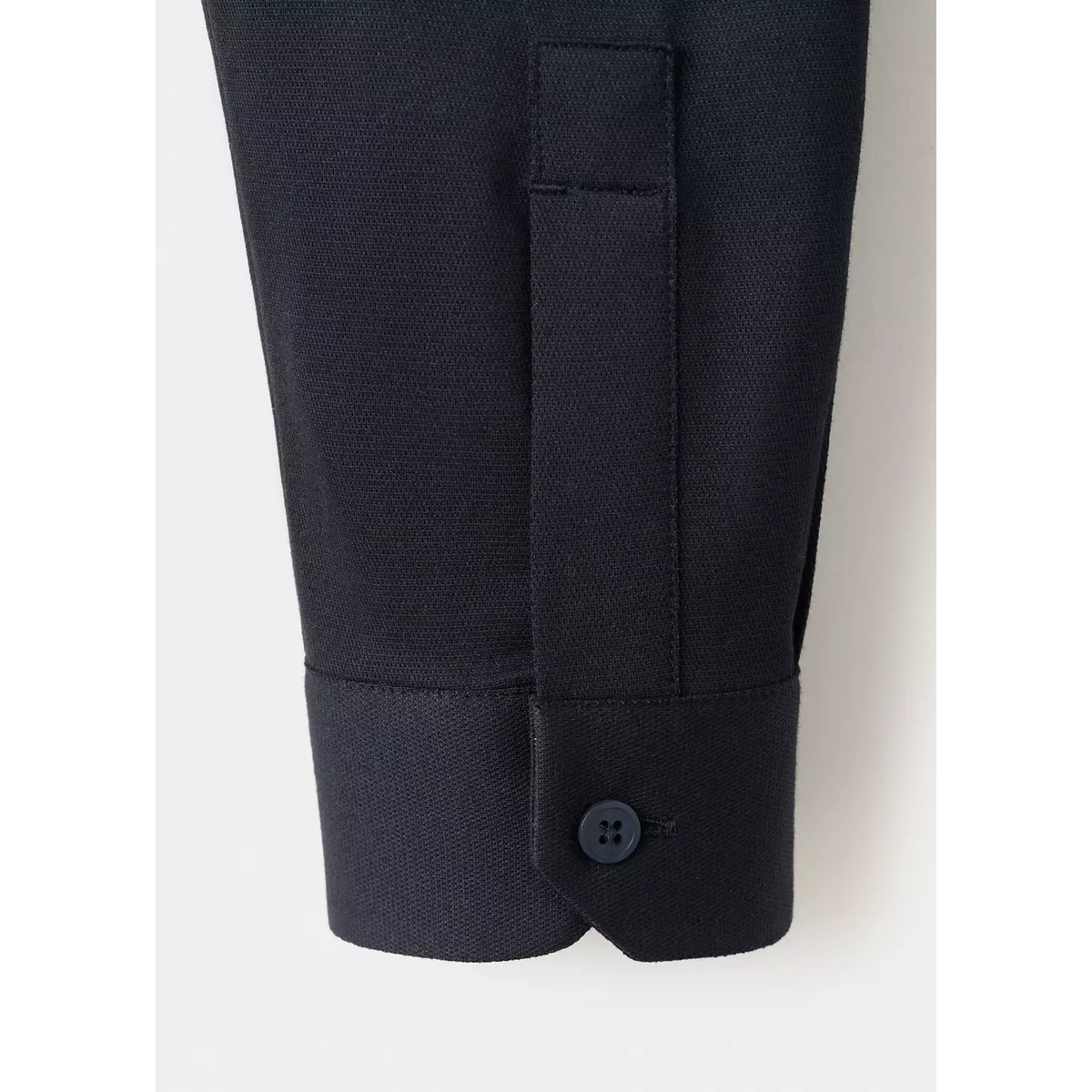 Chemise slim-fit coton comfort stretch non-iron bleu marine, MANGO MAN