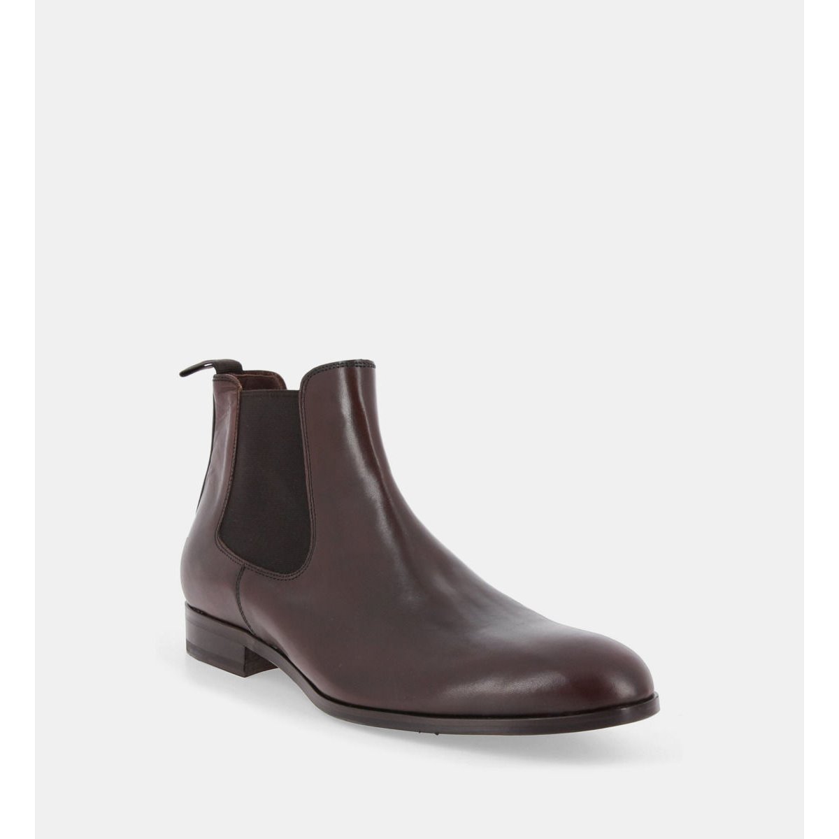 Boots chelsea auteuil cuir marron, COMPTOIR GL