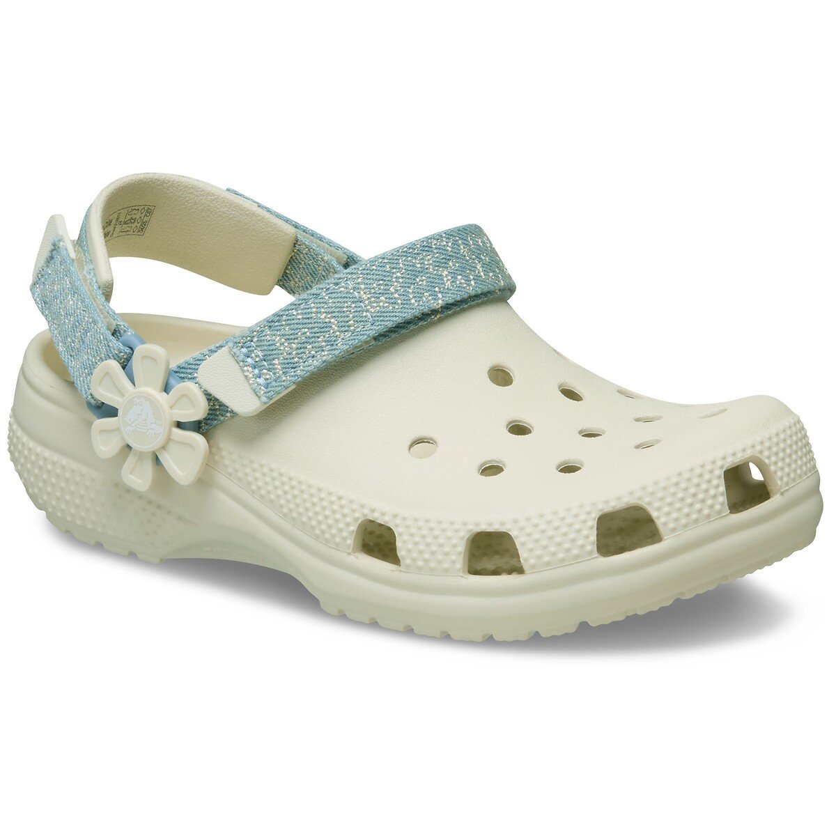Sabots Classic Denim blanc/bleu, CROCS