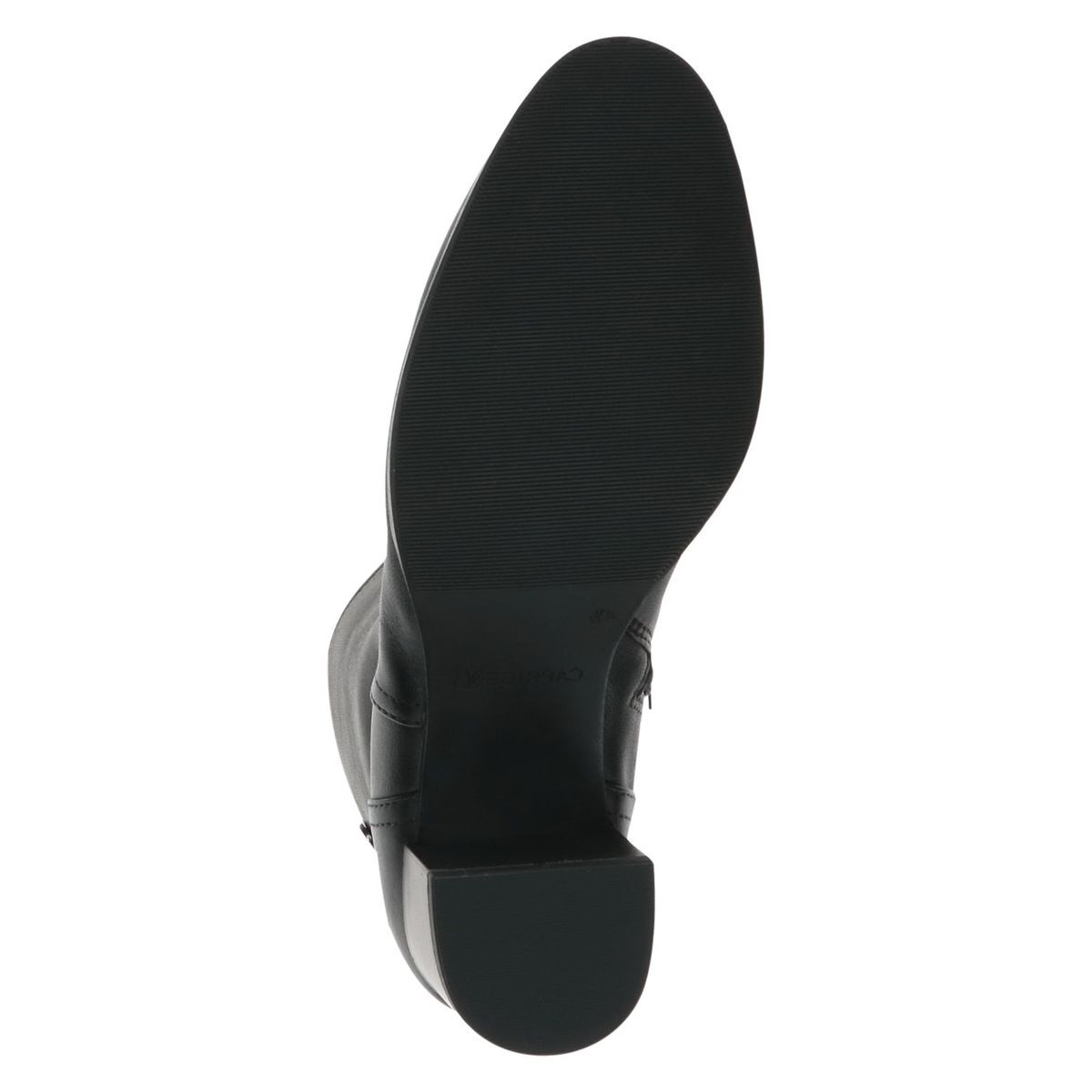 Bottine en cuir noir nappa, CAPRICE