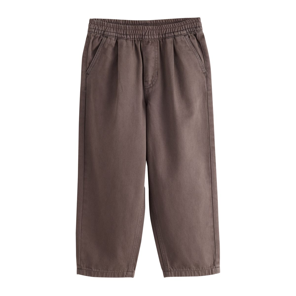 Pantalon bouffant fuselé à enfiler marron, NEXT