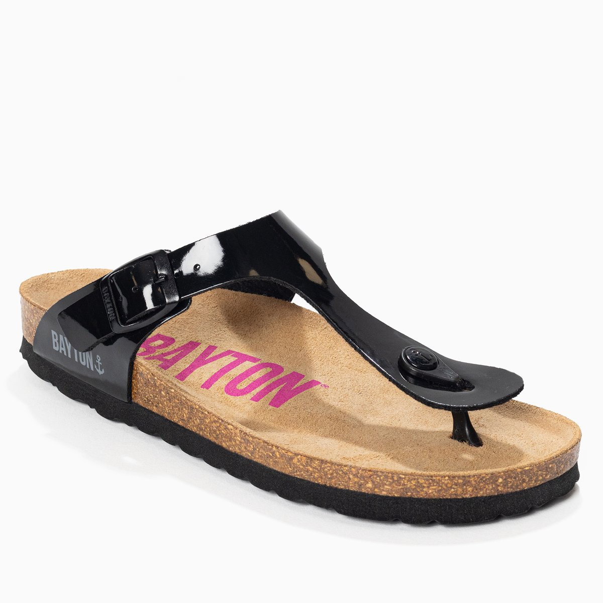 Tongs MERCURE noir, BAYTON