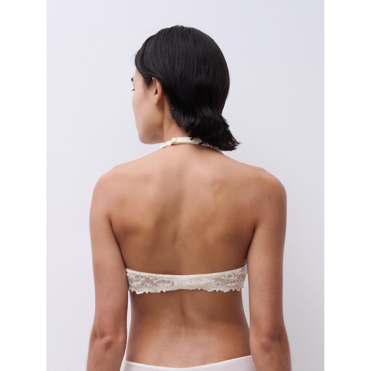 Soutien-gorge mémoire de forme emboîtant CHAMPS ELYSEES ivoire, CHANTELLE