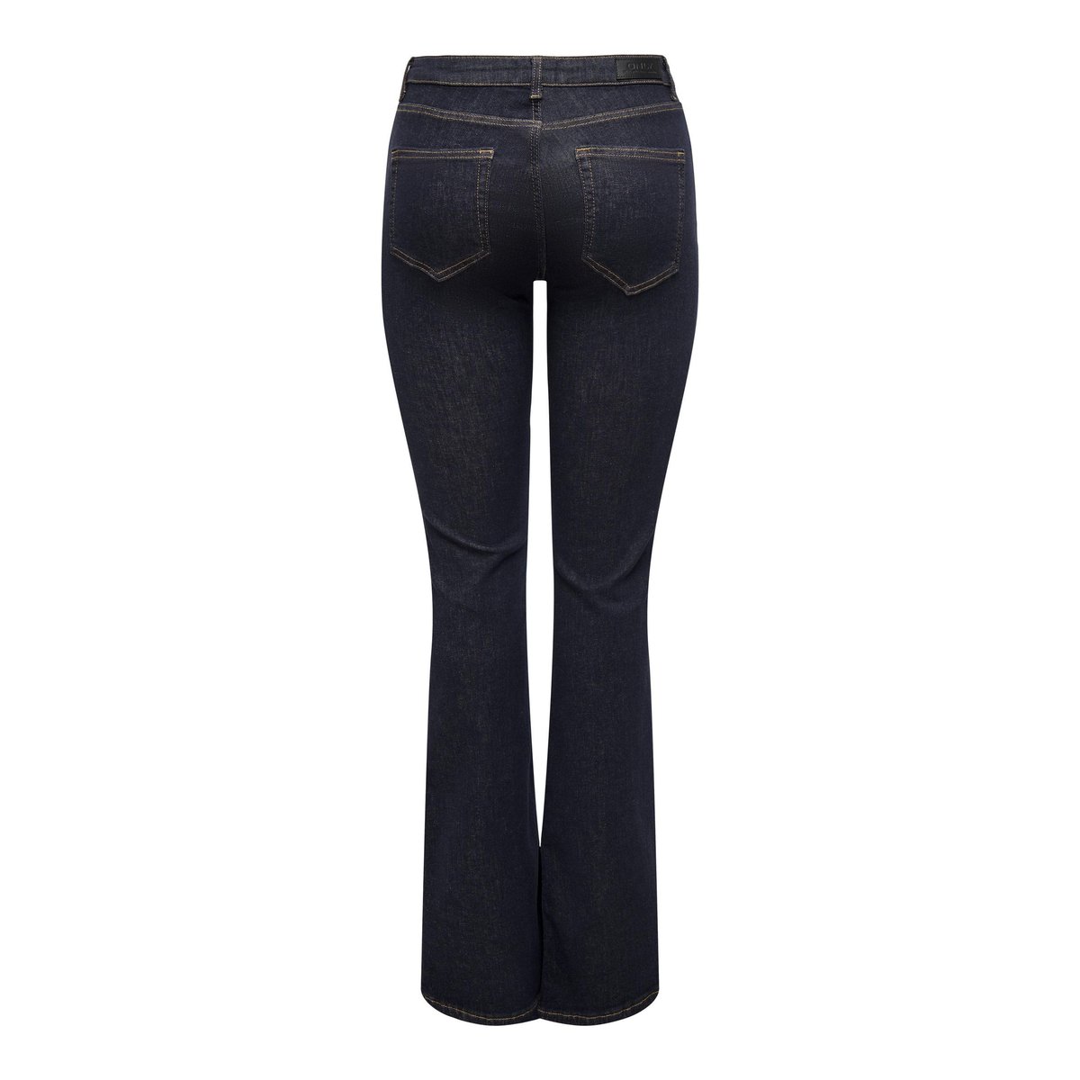 Jean Flared dark blue denim, ONLY