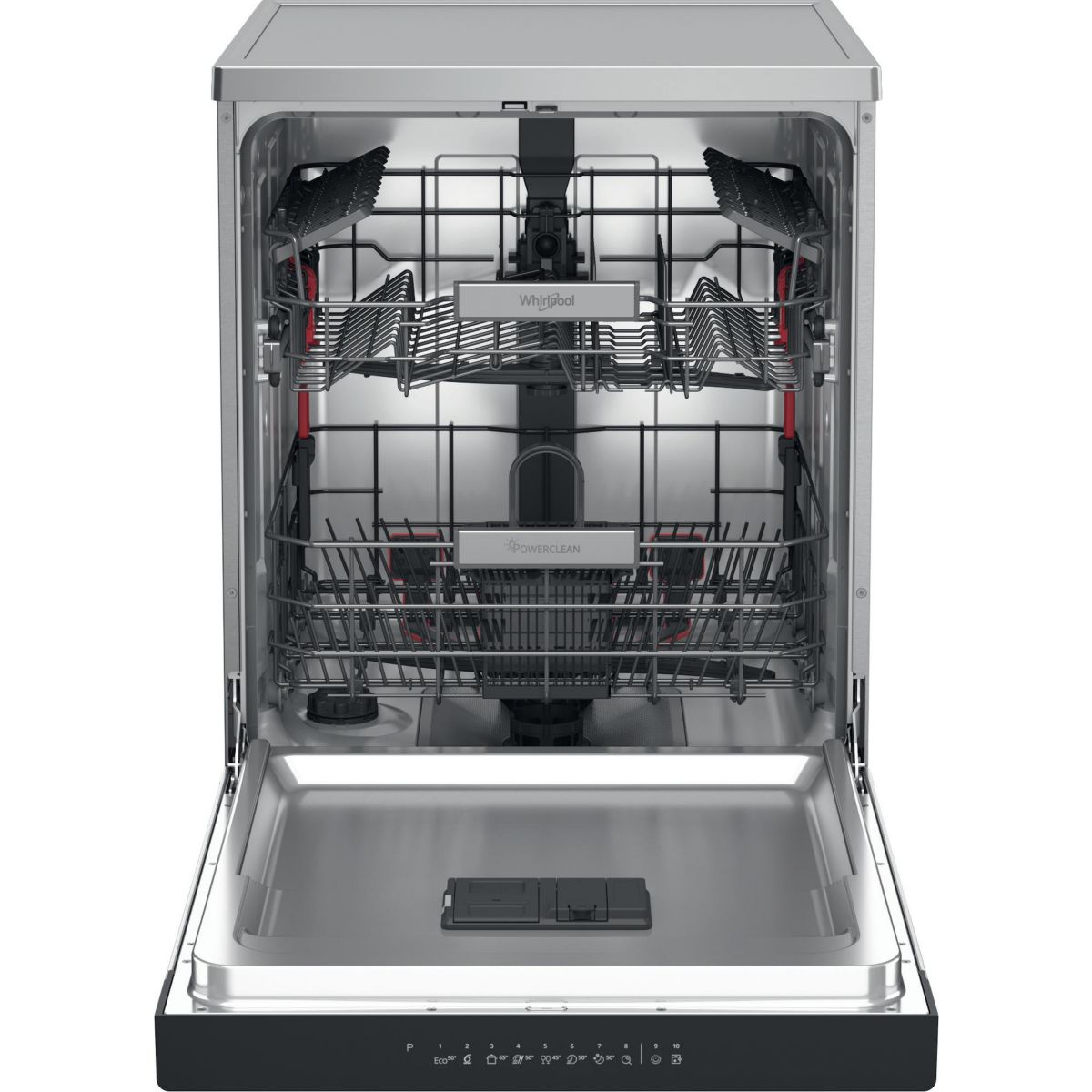 Lave vaisselle 60 cm WH3FB14BN71X couleur unique, WHIRLPOOL