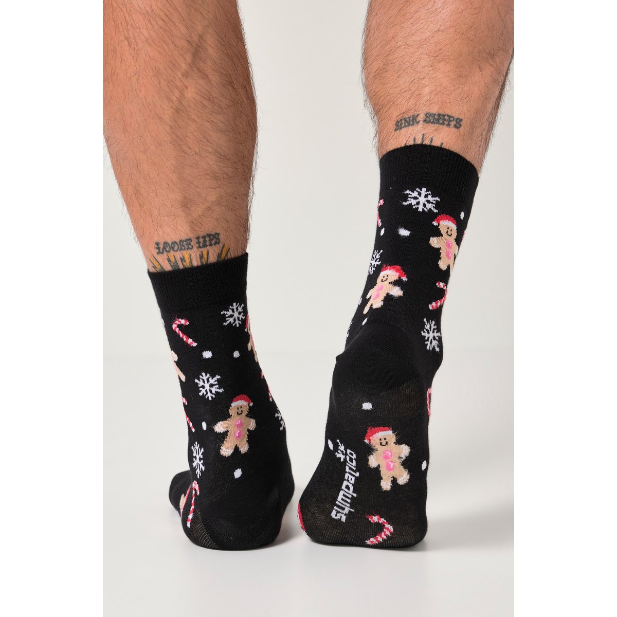 Chaussettes de Noël noir, JP1880
