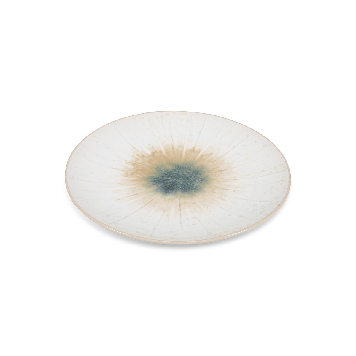 Lot de 4 assiettes 23 cm ECLIPSE beige, SP COLLECTION