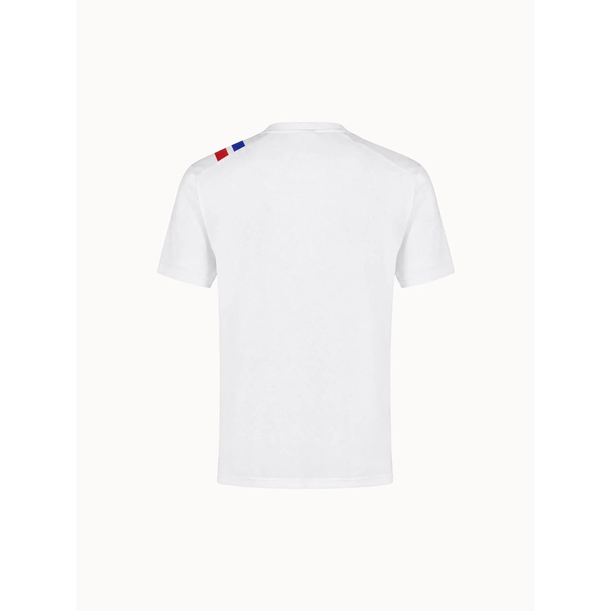 T-shirt avec détails tricolores Teamsport new optical white, LE COQ SPORTIF
