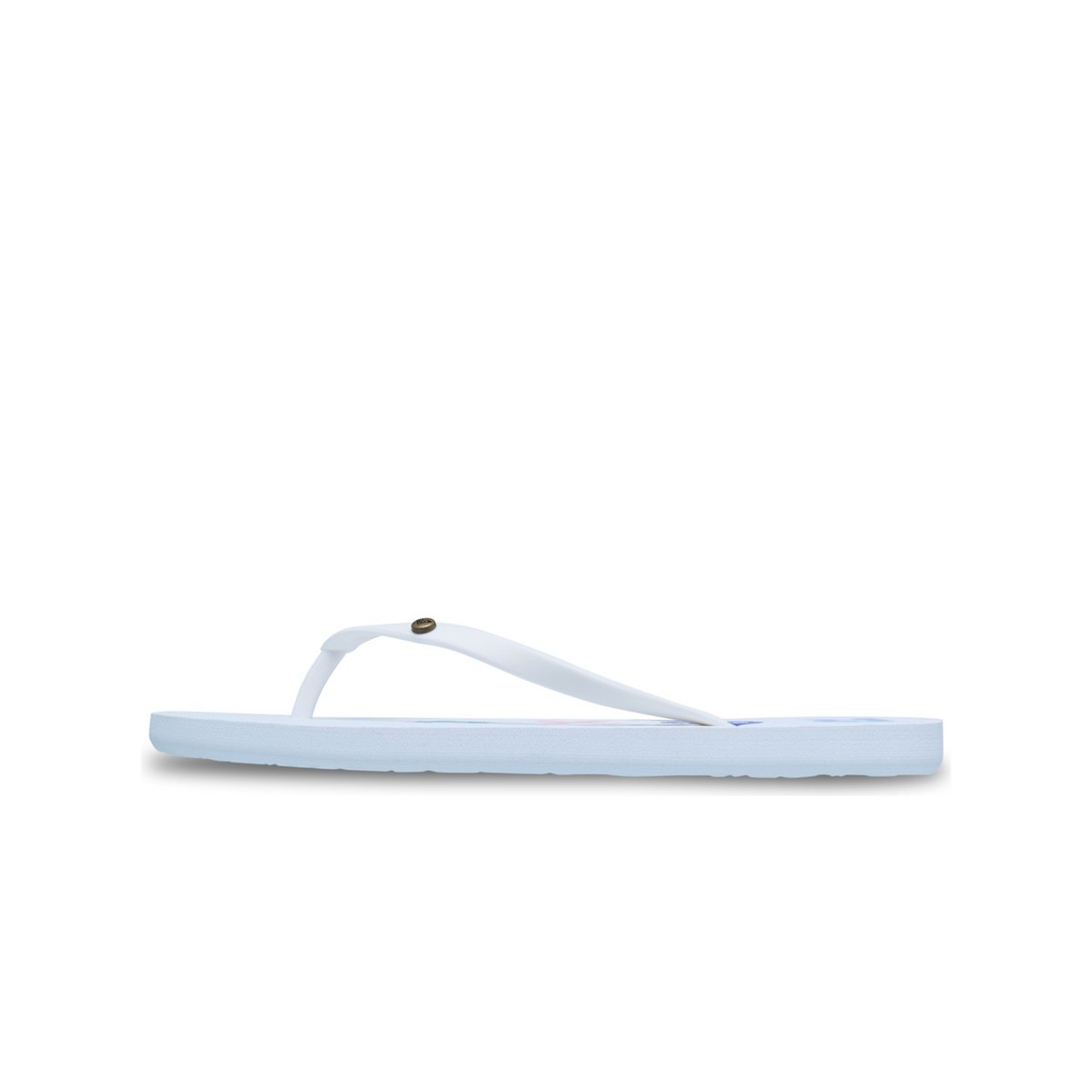 Tongs SANDY. blanc white multi 1, ROXY