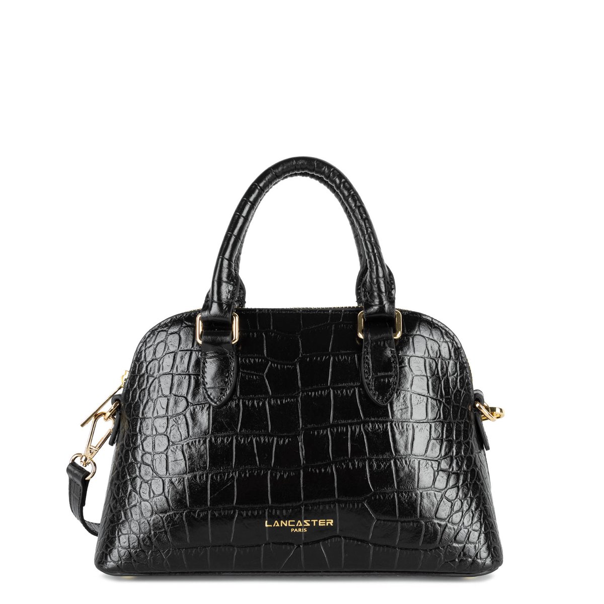 Sac demi lune EXO noir, LANCASTER